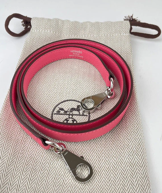 Hermes 2023 Kelly size 25 Rose azale color in Epsom Leather with Palladium hardware