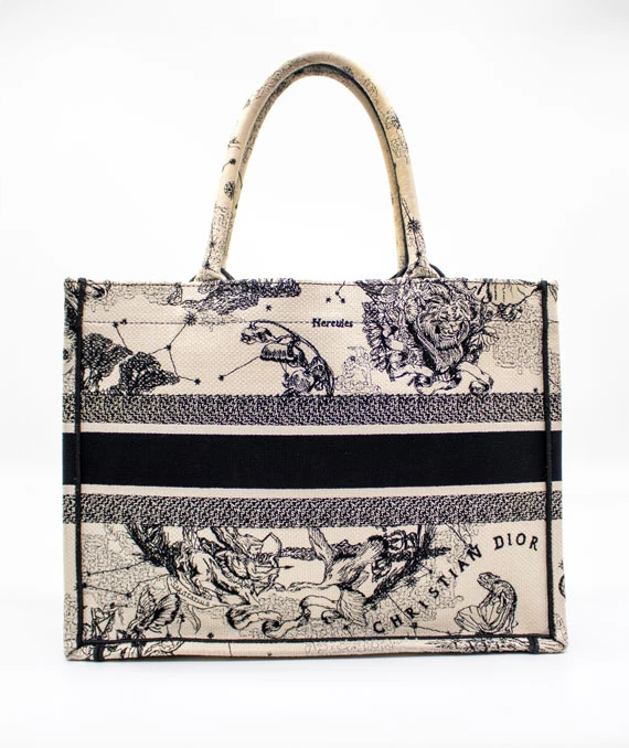 Christian Dior Medium Book Tote Zodiac