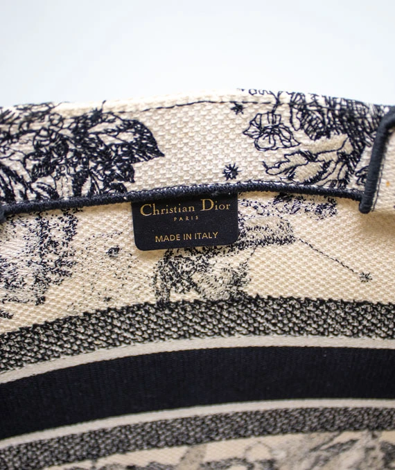 Christian Dior Medium Book Tote Zodiac