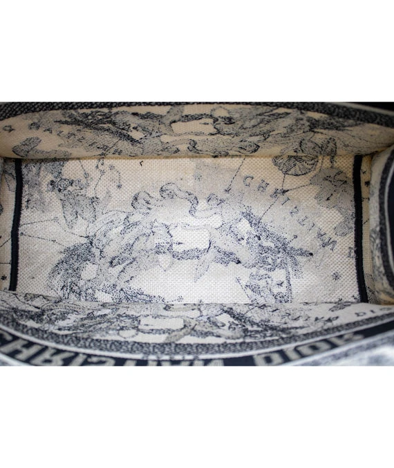 Christian Dior Medium Book Tote Zodiac