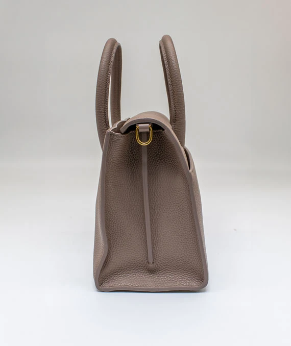 Christian Dior St. Honore, 30 Montaigne Beige Handbag in Calfskin Leather