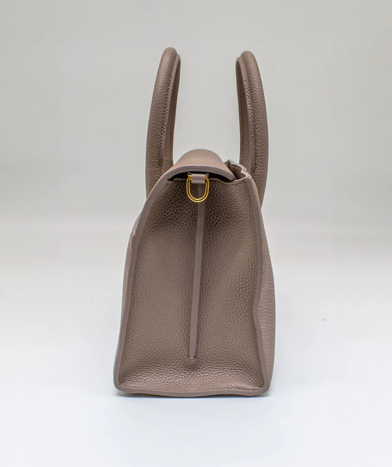 Christian Dior St. Honore, 30 Montaigne Beige Handbag in Calfskin Leather