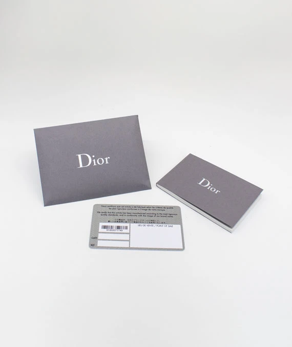 Christian Dior St. Honore, 30 Montaigne Beige Handbag in Calfskin Leather