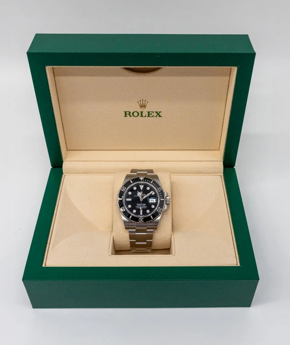 Rolex 2024 Submariner ref no 126610LN Stainless Steel Oyster Bracelet Men’s Wristwatch 41mm