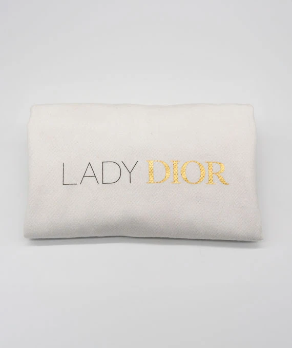 Christian Dior Cherry Red Color Mini Lady Dior Patent Cannage Calfskin Bag
