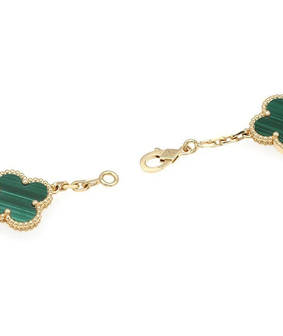 Van Cleef & Arpels Vintage Alhambra Long 20 Motifs Necklace in 18k Yellow Gold