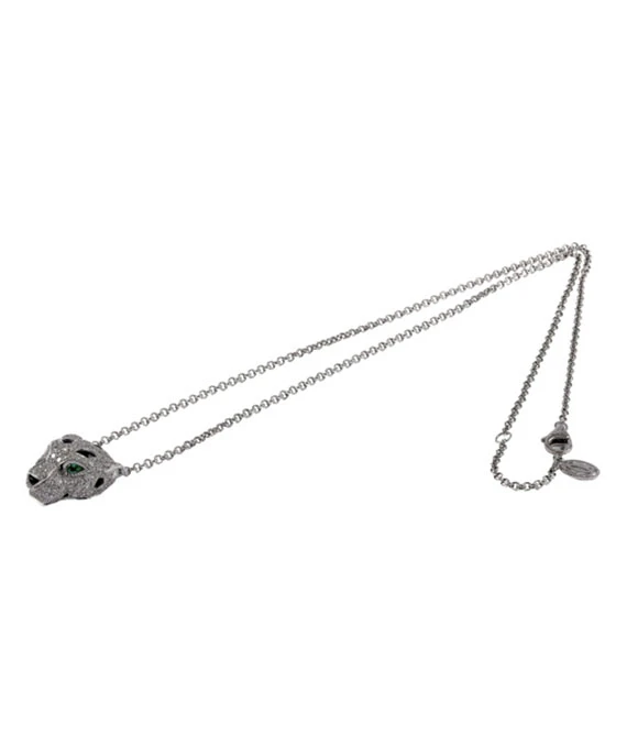 Cartier Panthere 18k White Gold Necklace