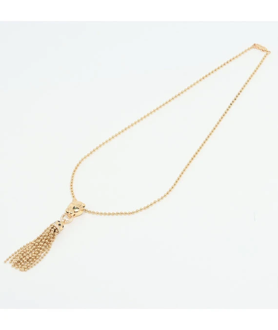 Cartier Panthère de Cartier Tsavorite 18k Yellow Gold Necklace