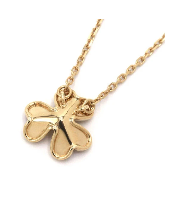 Van Cleef & Arpels Frivol Pendant Mini Necklace In 18k Yellow Gold
