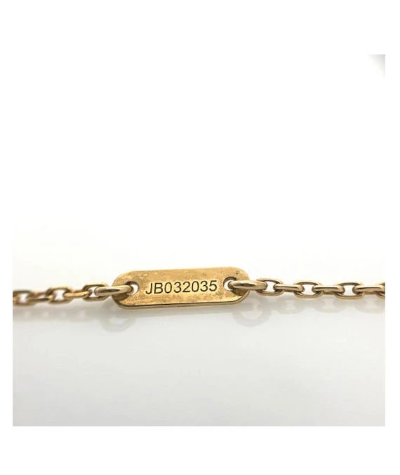 Van Cleef and Arpels Sweet Alhambra Mini Necklace In 18k Yellow Gold
