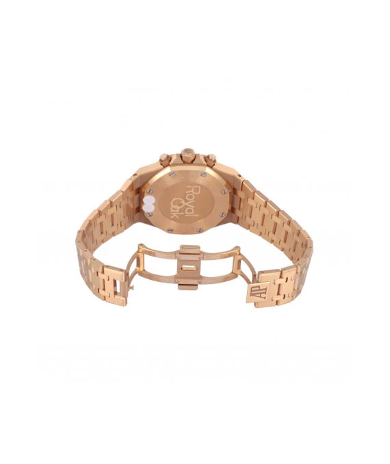 Audemars Piguet Royal Oak Chronograph 26315OR. OO.1256OR.01 Silver and Pink Gold Dial Men's 38.0mm Watch