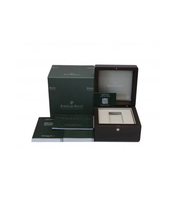 Audemars Piguet Royal Oak 15400OR. OO.1220OR.01 Black Dial Men's 41.0mm Watch