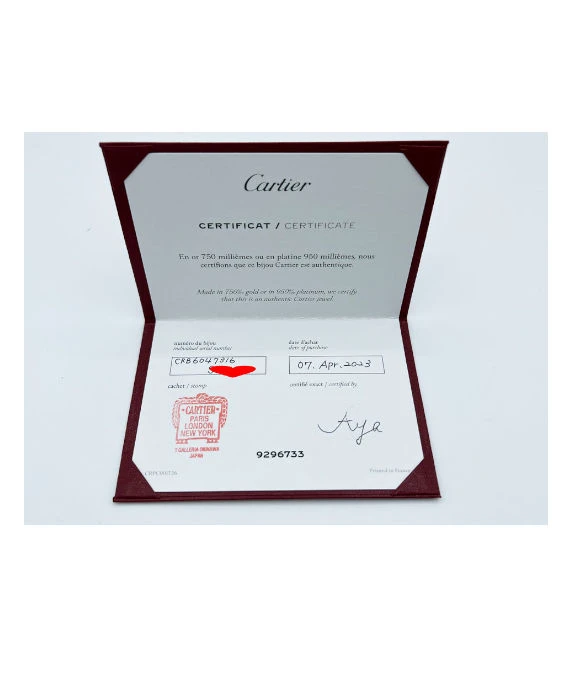 Cartier Love Bracelet Small Model In 18k Pink Gold