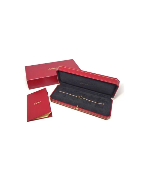 Cartier Baby Love Circle Link Bracelet In 18k Pink Gold