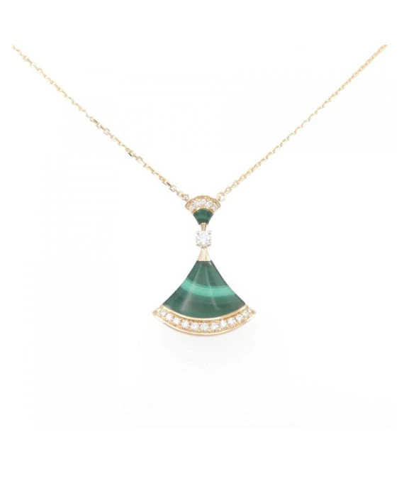 Bvlgari Diva Dream Malachite and Diamond Necklace
