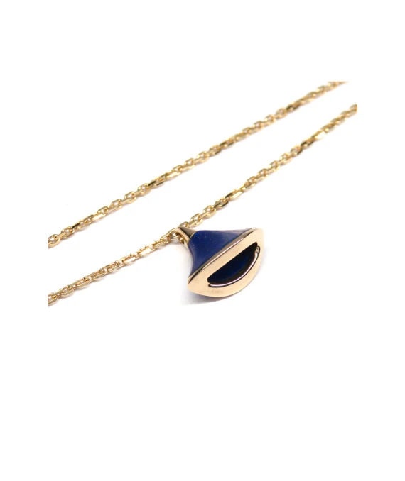 Bvlgari Size 17 Diva Dream Lapis Lazuli Ruri Bracelet In Rose Gold