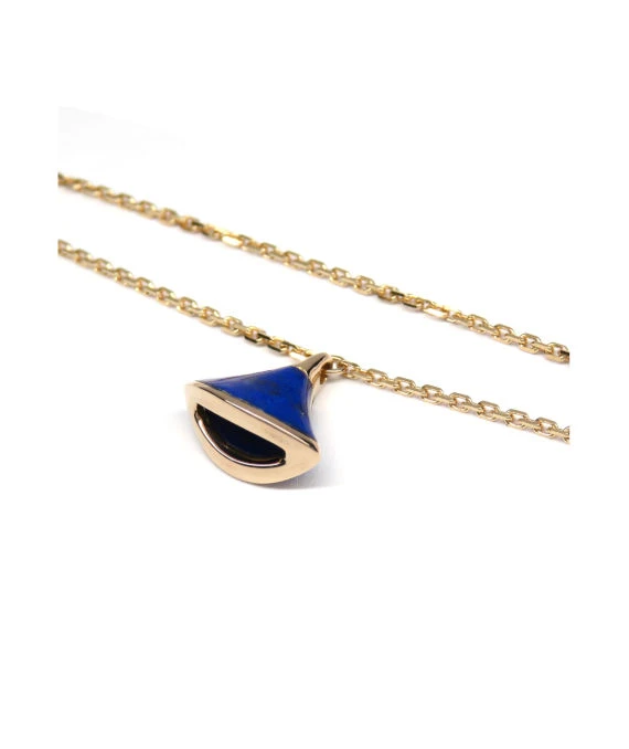 Bvlgari Size 17 Diva Dream Lapis Lazuli Ruri Bracelet In Rose Gold