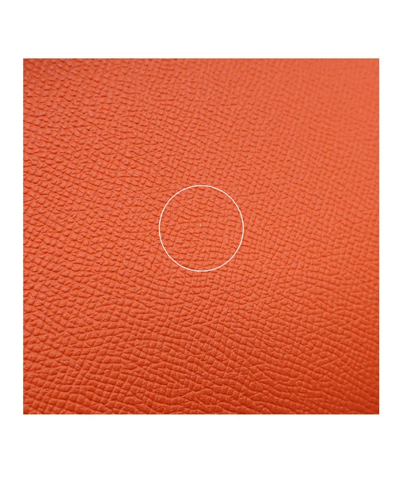 Hermes (Stamp X) Size 25 Epsom leather Kelly Orange in Color with Gold Hardware