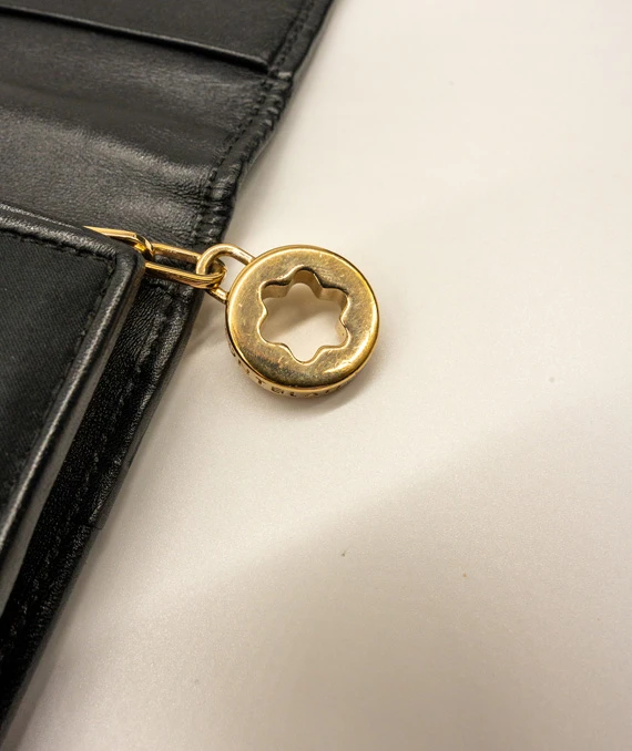 Montblanc Black Satin Starisma Dalila Continental Wallet