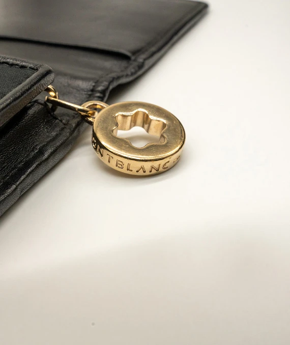Montblanc Black Satin Starisma Dalila Continental Wallet