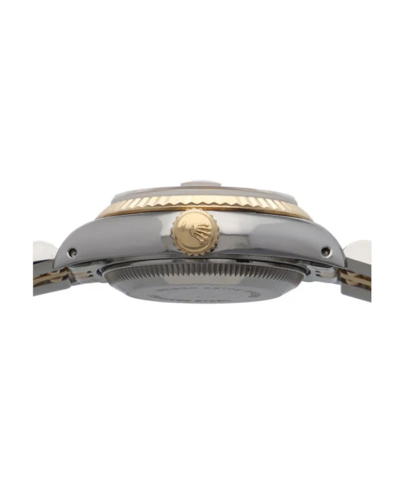 Rolex 69173G 26mm Datejust Yellow Gold Champagne Dial and Stainless-Steel mixed Bracelet Women's Watch