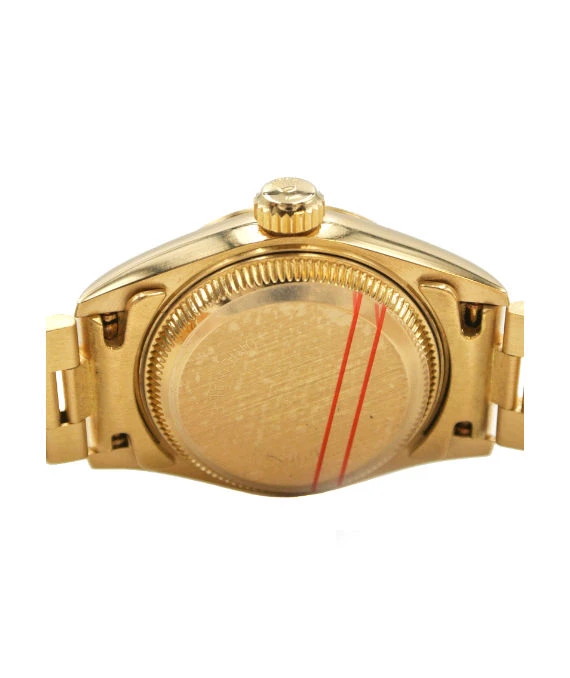 Rolex 69178 Datejust 26mm 18k Solid Yellow Gold Champagne Automatic Women's Watch