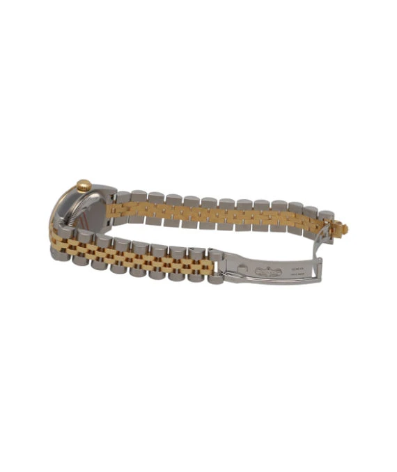 Rolex 179173G 26mm Datejust Silver Computer Dial with Yellow Gold and Stainless Steel mixed Bracelet Women's Watch