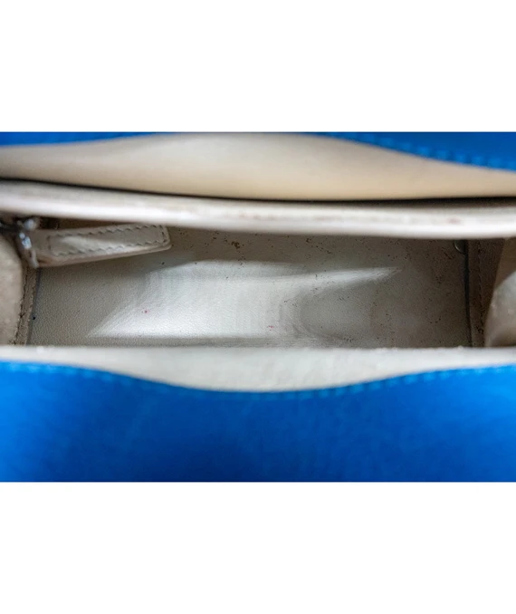 Givenchy Blue Horizon Mini Leather Satchel Bag