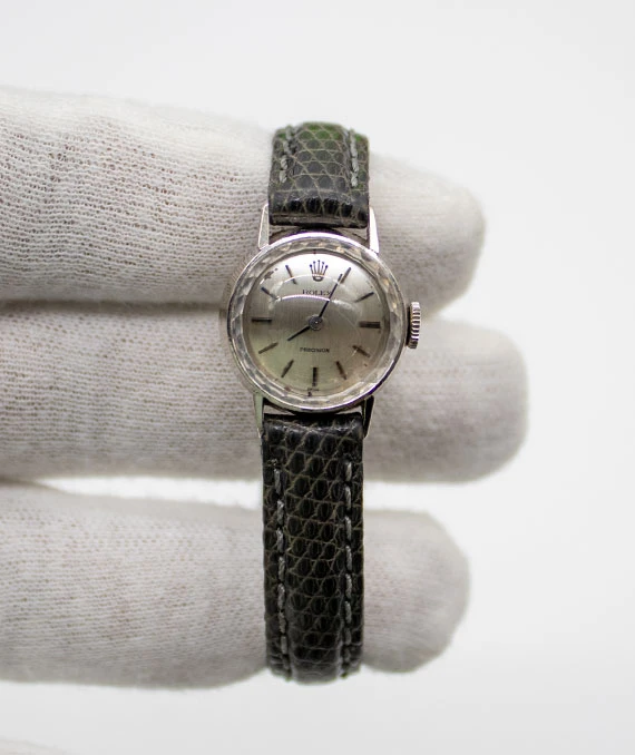 Rolex Vintage Ladies 14K Solid White Gold Watch