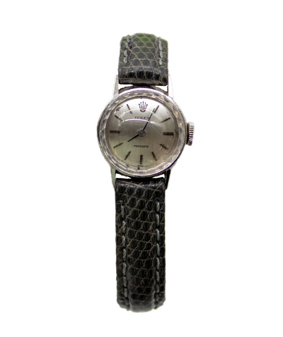 Rolex Vintage Ladies 14K Solid White Gold Watch