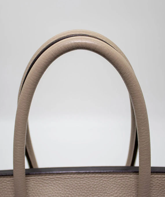 Hermes Gris Tourterelle Grey Togo leather Birkin 35 Handbag With Palladium Hardware